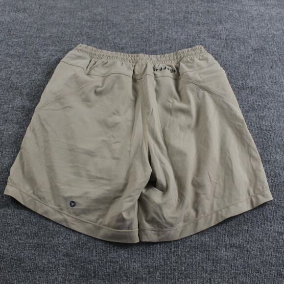 Birddogs Shorts Mens Large Boom For Your Boomstick Lined Khaki Athletic Casual - Picture 2 of 8